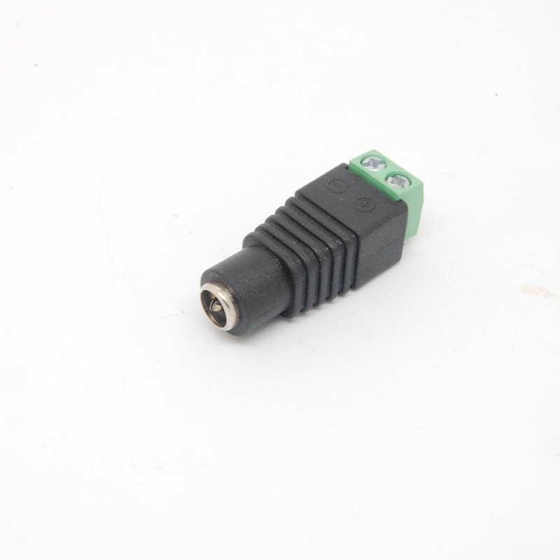 10pcs 12V DC Power Jack Connectors feMale Cable Adapter for CCTV Camera CAM DVR