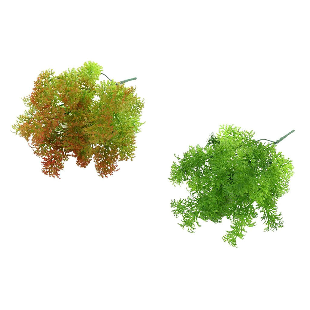 2pcs 35cm Artificial Moss Grass Plant Wedding Home Church Party Decor