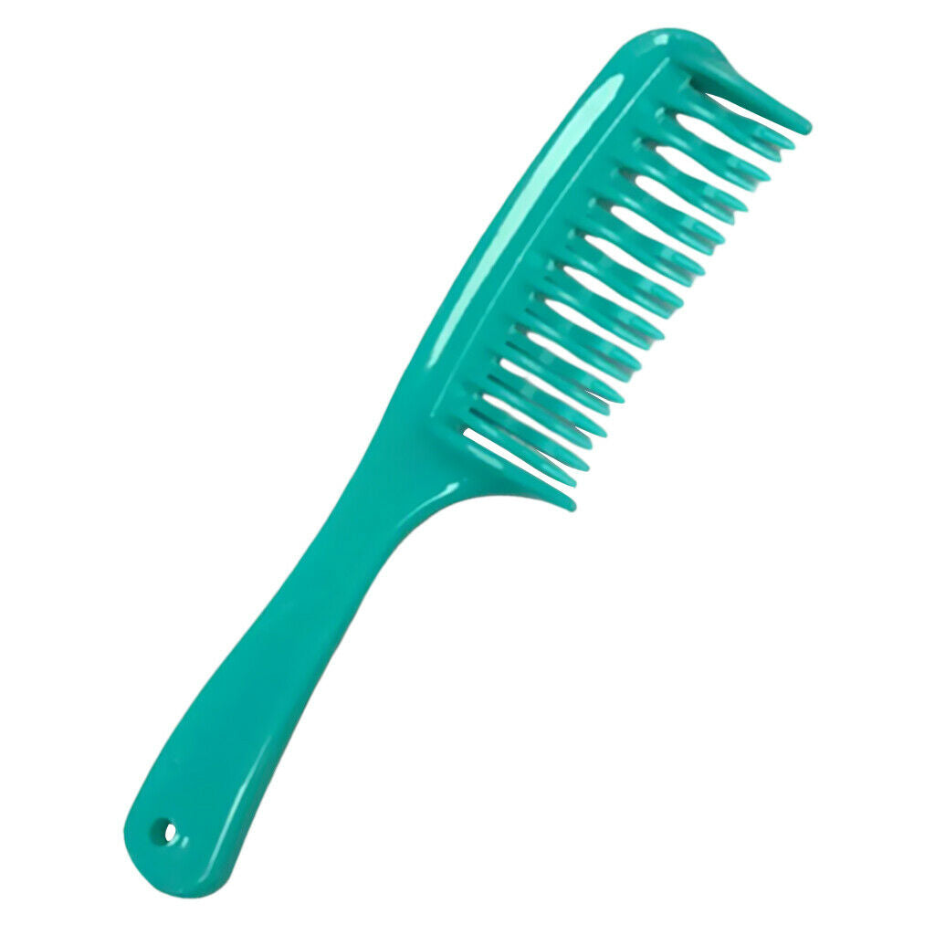 2x Curved Tooth Detangling Hair Combs for Long Curly Wet Hair Not Breakable