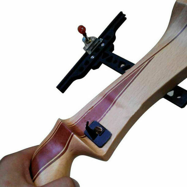 Recurve ABS Arrow Bow Sight Adjustable Archery Hunting Shooting Target Tool