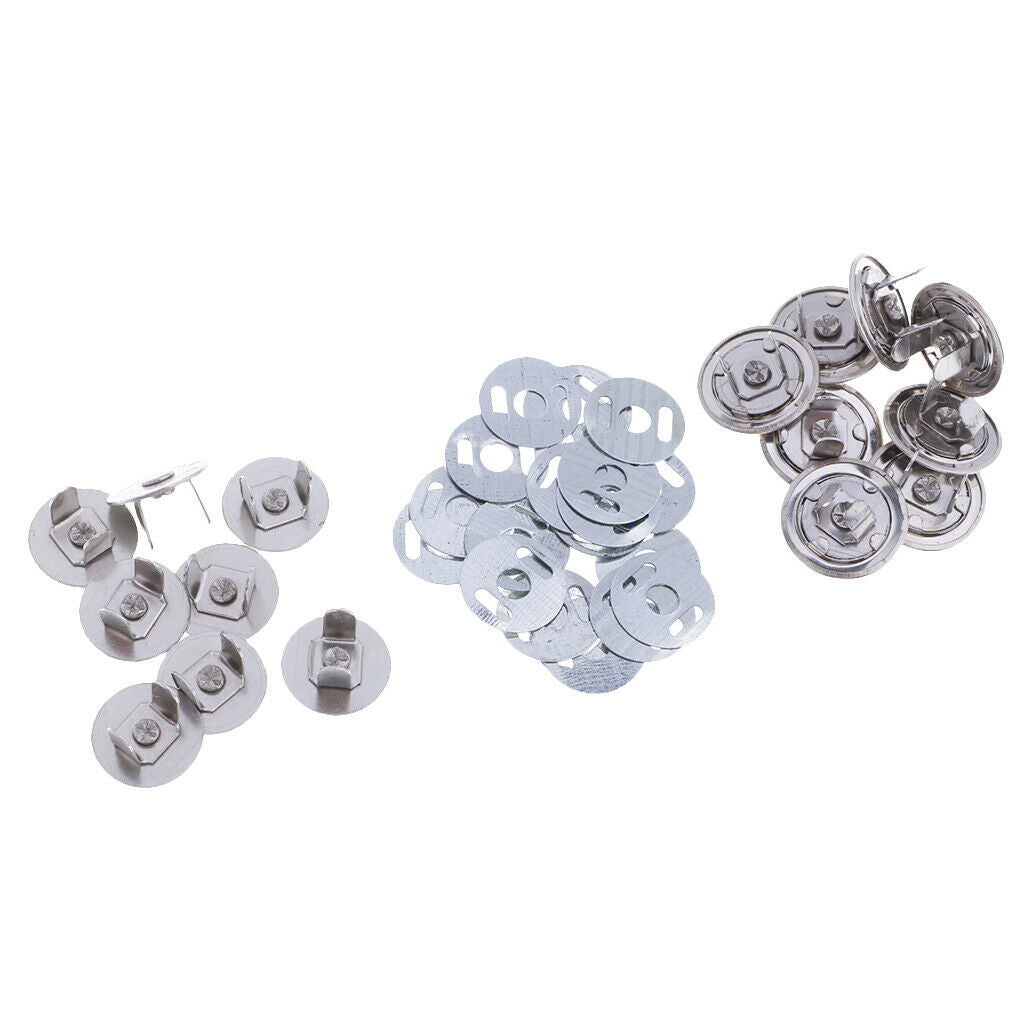 10x  Clasp Magnet Snap Button Rivets  Buttons For Sewing,