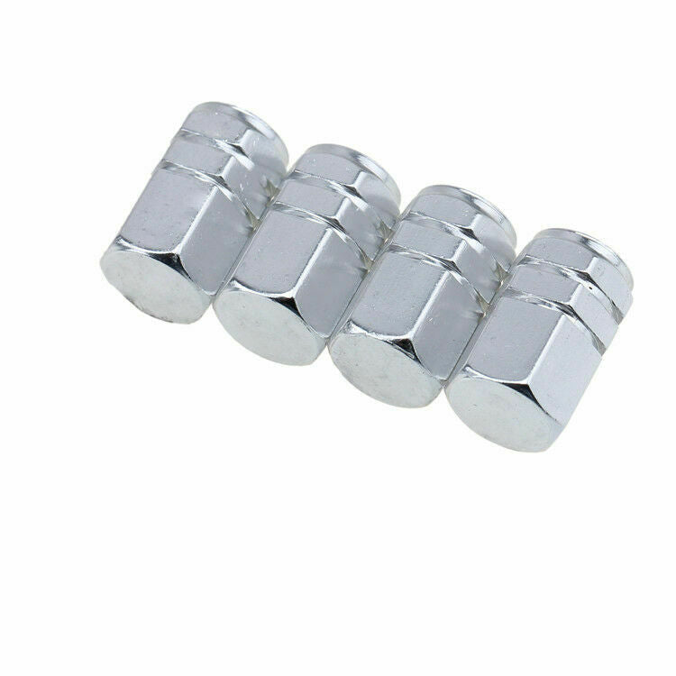 4Pcs Aluminum Car Tire Wheel Rims Stem Air Valve Cap Dust Cover Caps Universal