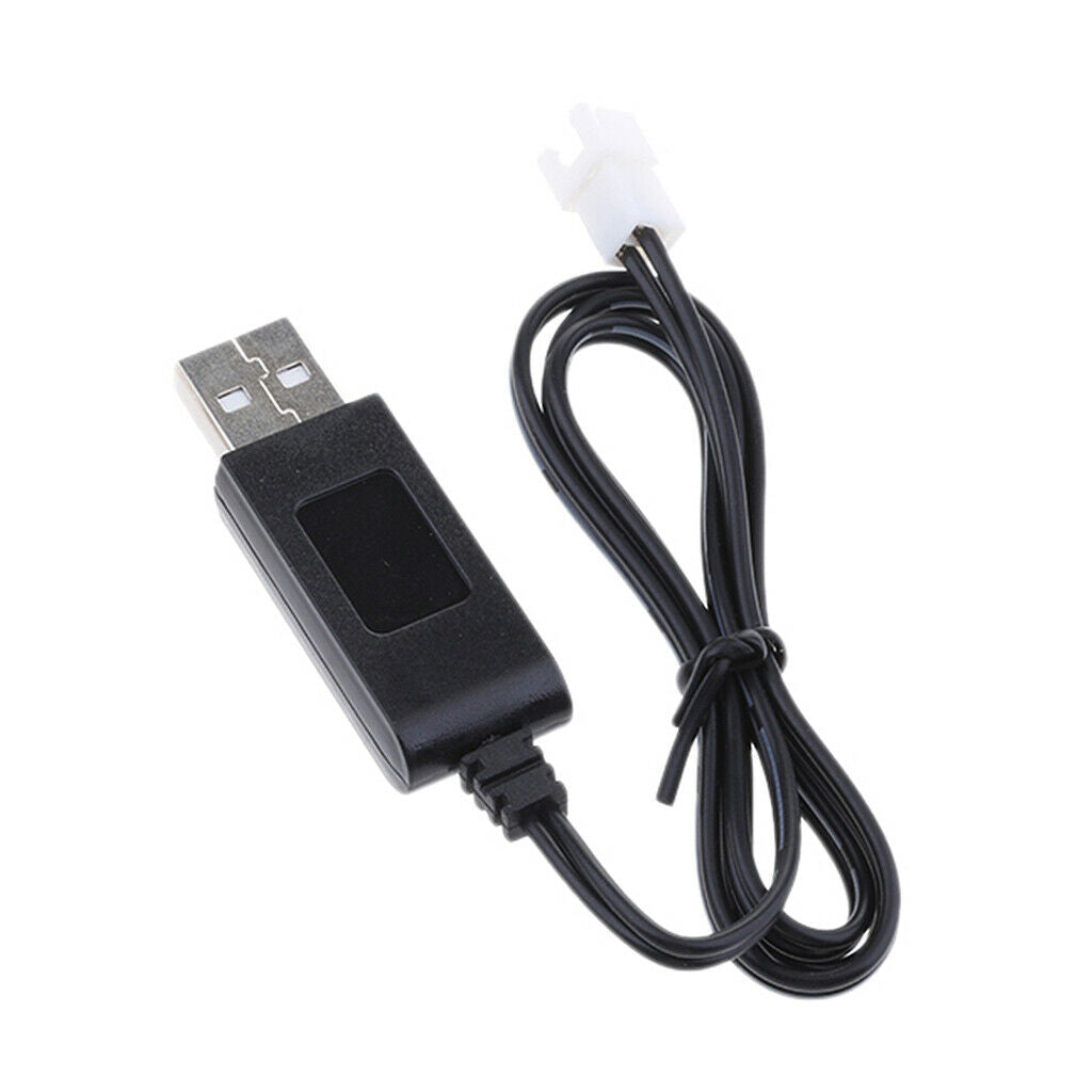3.7V Lipo Lithium Battery USB Charger Cable for WLtoys V912/MJX F45 RC Toys