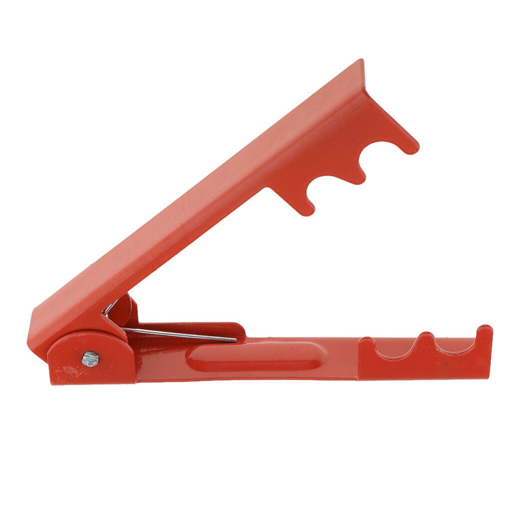Red Metal Rose Thorn Leaf Stripper Remove Tool for Floral Arrangement DIY