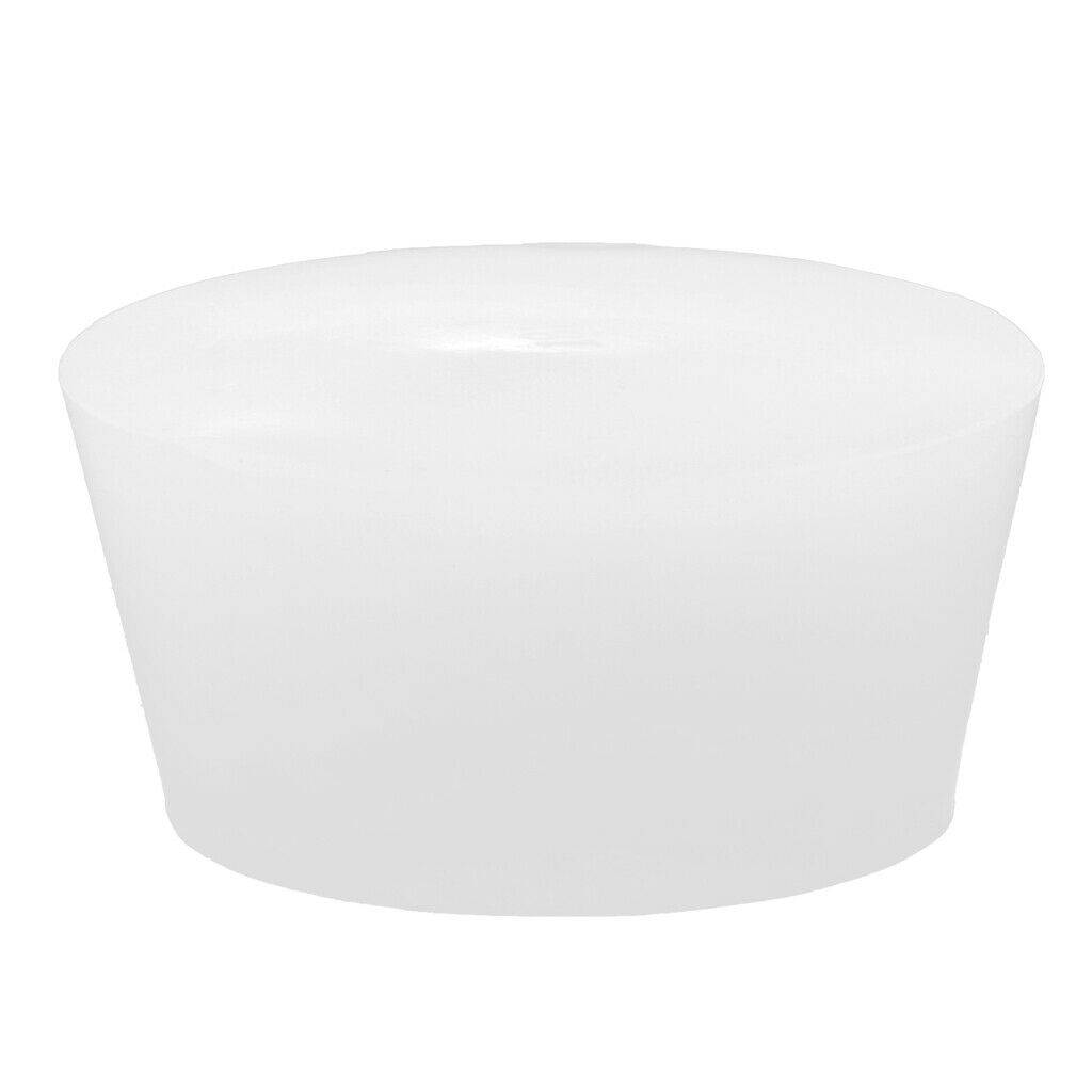 White Solid Silicone Bung Rubber Stopper for Brew Accessories 66mm-56mm-41mm