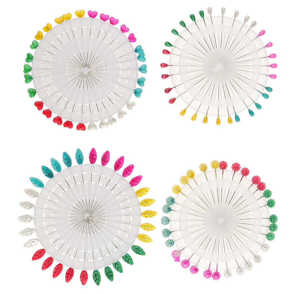 120pcs Assorted Hijab Scarf Pins Safety Pin Sewing
