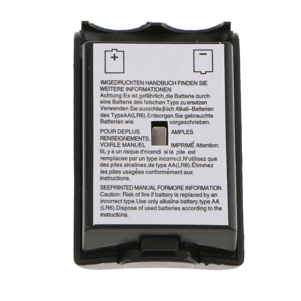 MagiDeal 2 Pack Battery Case Cover Shell Holder Box for Xbox 360 Controller