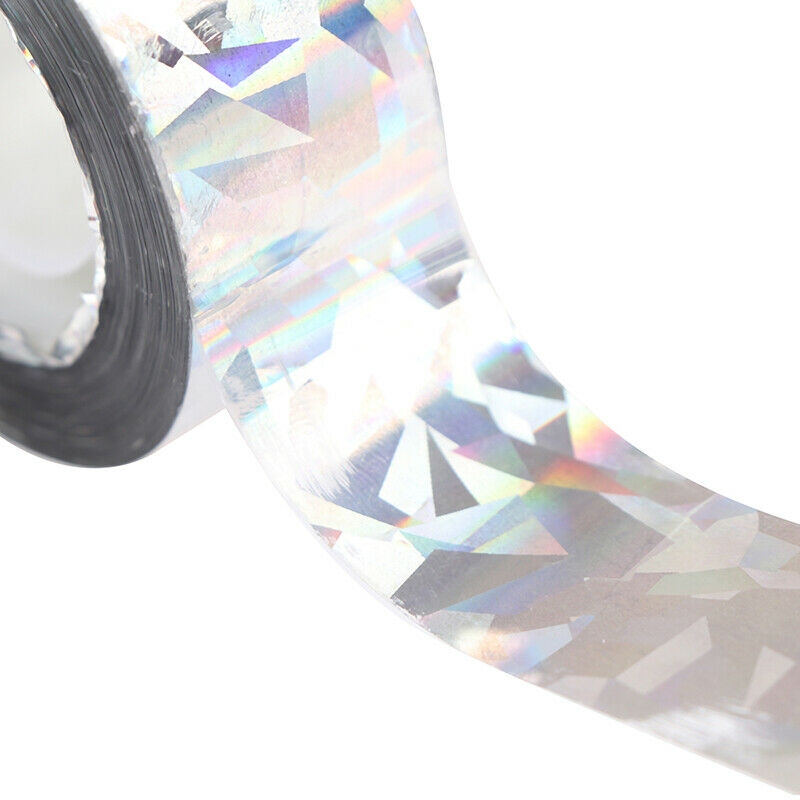 1PC Flash Reflective Bird Scare Tape Repellent For Orchard Pest Control Ta T.DD