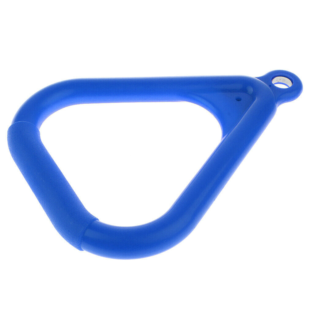 4x Gymnastic Rings Set Kids Children Garden Trapeze Swing Spare Parts Blue