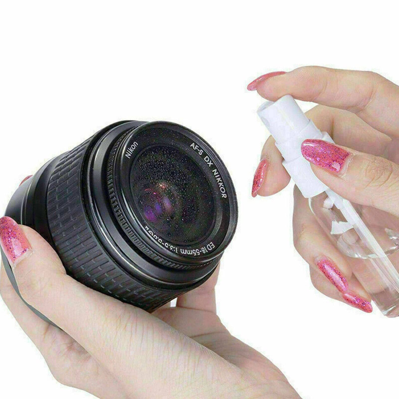 10PCS 60ml Clear Empty Spray Bottle Transparent Plastic Perfume Travel