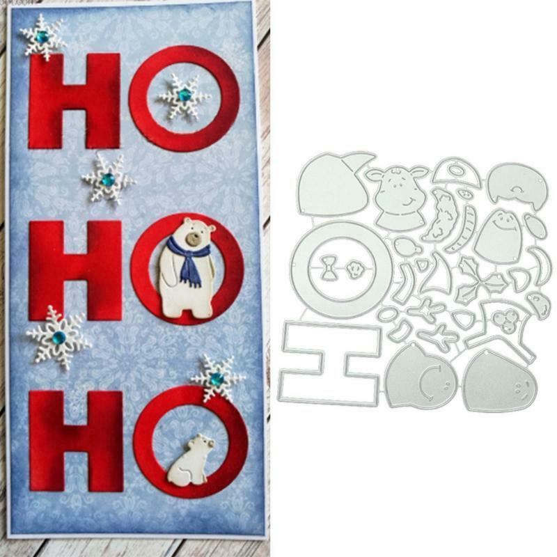 Deer Penguin Metal Cutting Dies Scrapbooking Stencils DIY Paper Card Decor