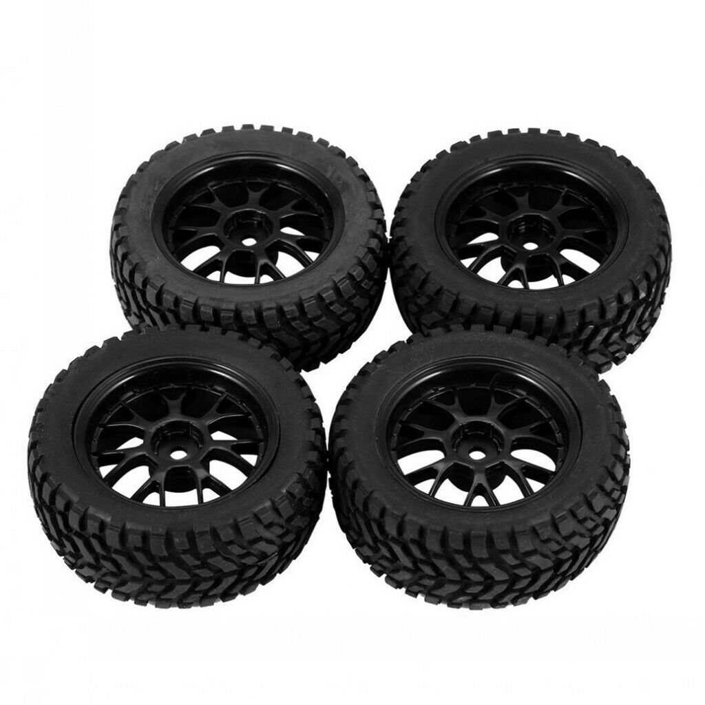 RC Tires Wheel Rims Set for Wltoys 144001 124018 Off-road Car Accessories