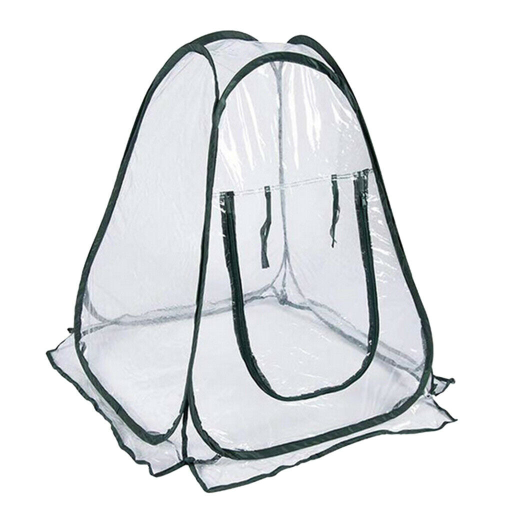 Small Tent   up Greenhouse Clear PVC Backyard Flowerpot Cover DURABLE