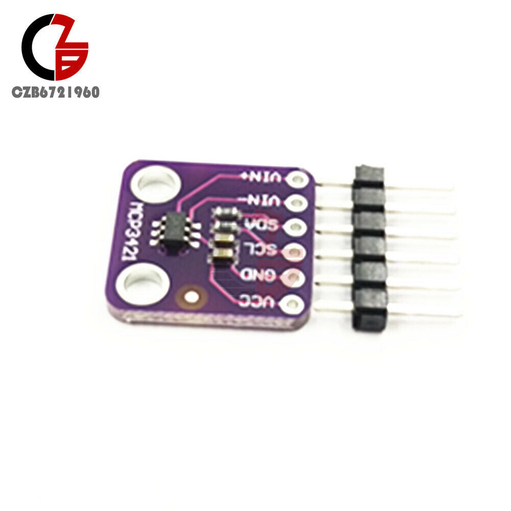 MCP3421 SOT-23-6 ADC A/D Converter Evaluation Board For PICkit Serial Analyzer