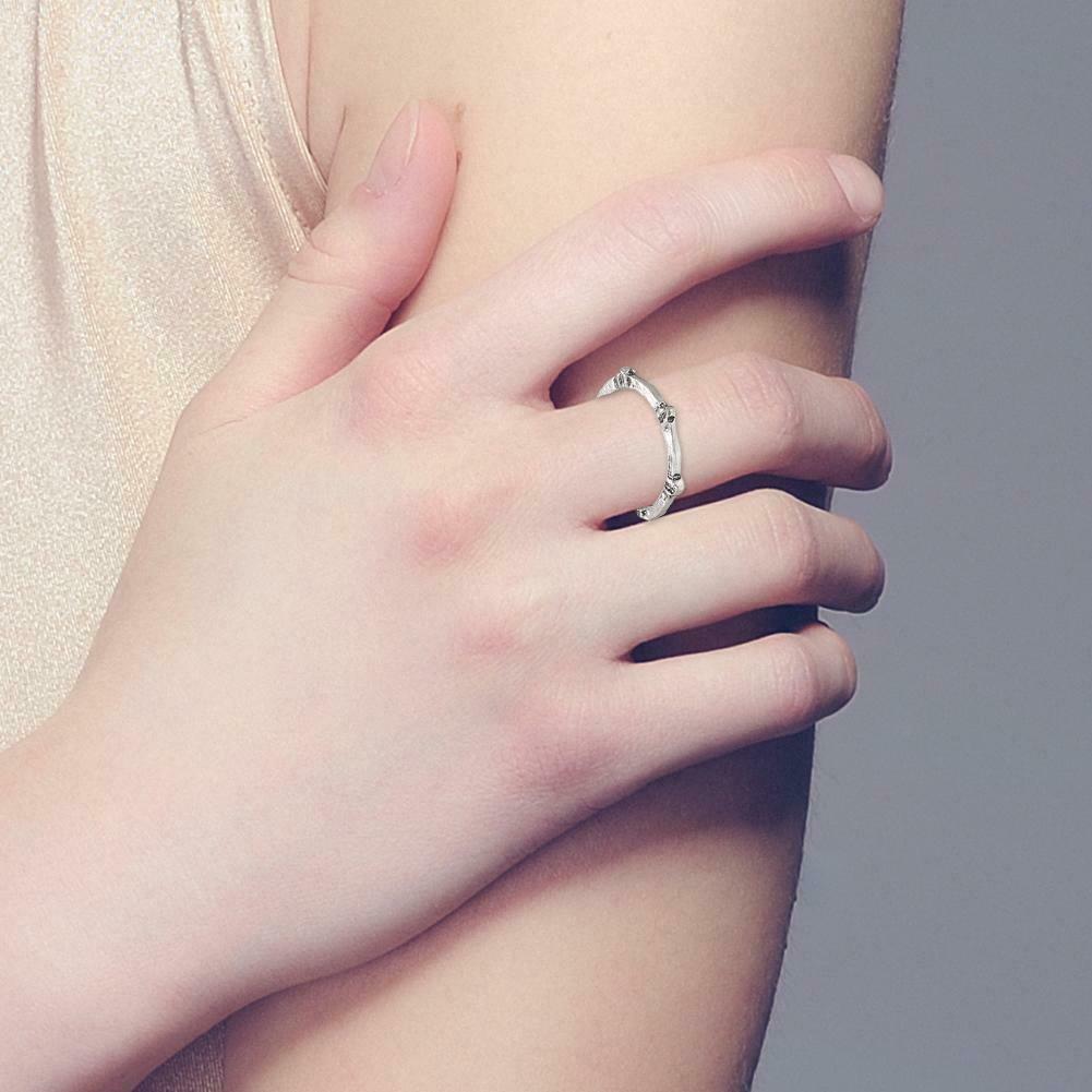 6pcs Punk Style Fashion Ring Arrow Hollow Knuckle Ring Unisex Retro Jewelry @
