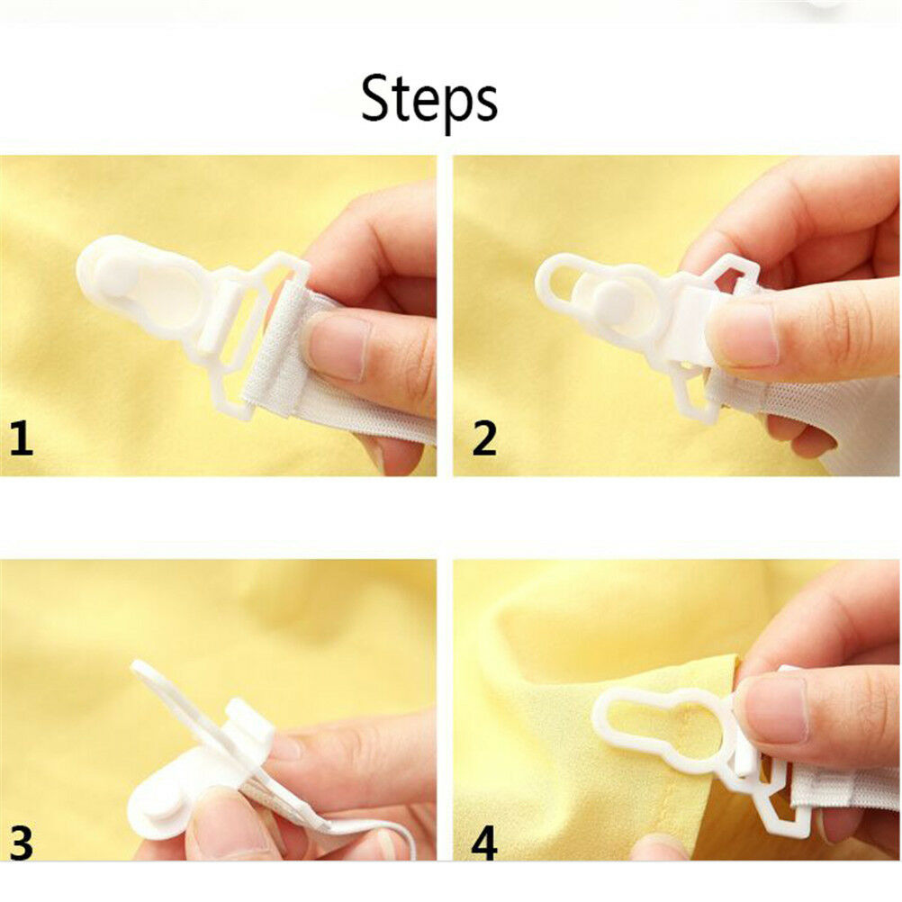 4 pieces/lot Multipurpose Bed Sheet Fasteners Clip Mattress Elastic Holde.l8