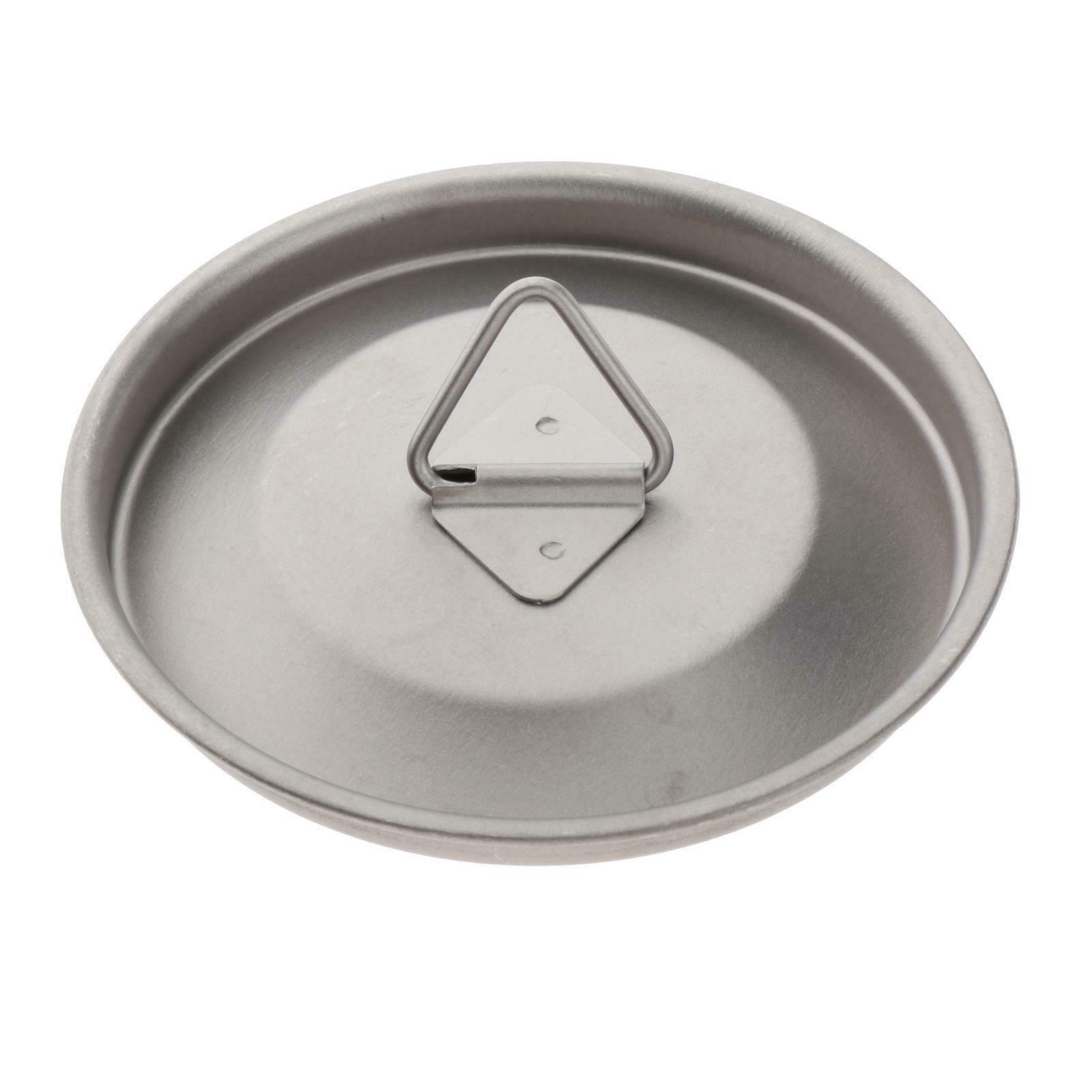 Portable Ultralight Titanium Alloy Mug Lid Water Cup Cover Foldable Handle