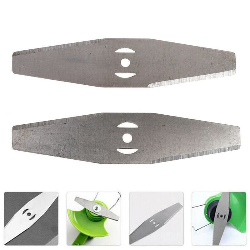 1Pc 15cm Metal Grass String Trimmer Blades Lawn Mower Replacement Trimmer ToBDA
