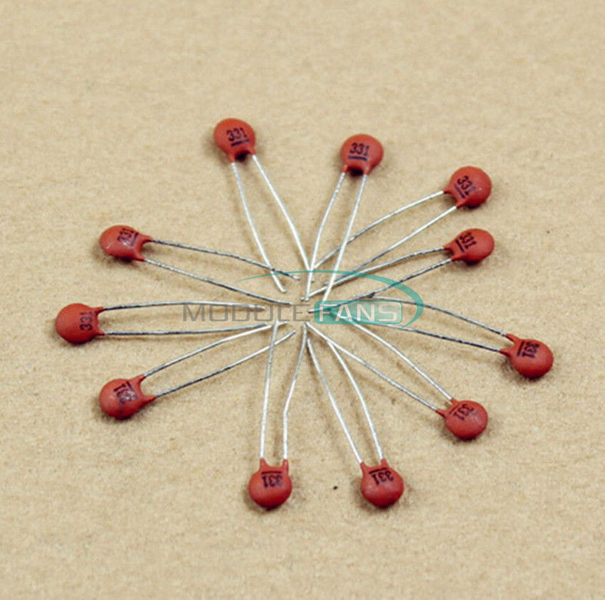 New 25 Kinds Ceramic Capacitor Each 10pcs Disc Capacitor 250pcs All in one Bag