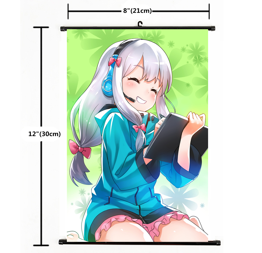 Hot Anime Eromanga Sensei Izumi Sagiri Wall Scroll Poster 2235
