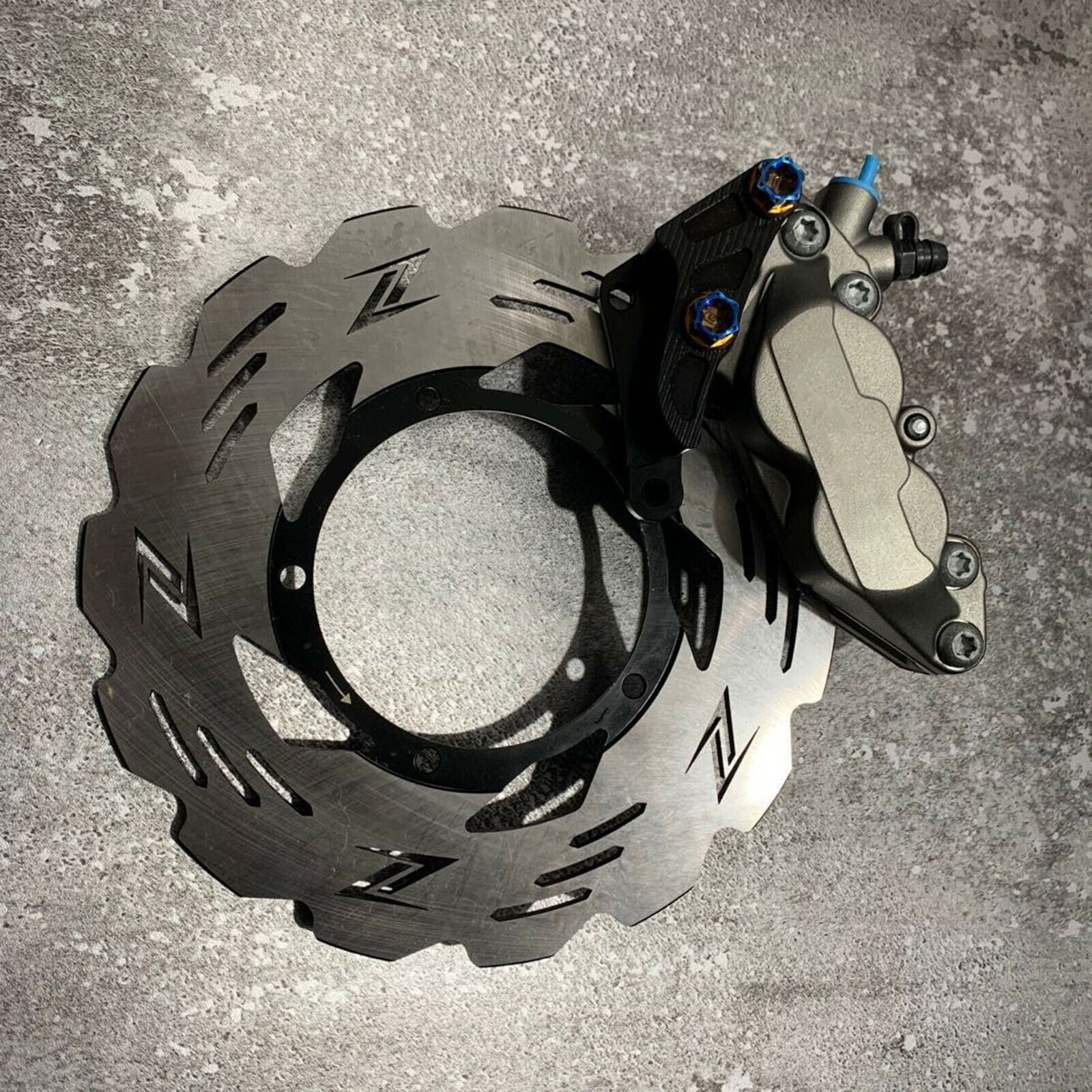 Caliper Adapter for VESPA SPRINT PRIMAVERA LX LXV S 150 2020 Spare Black