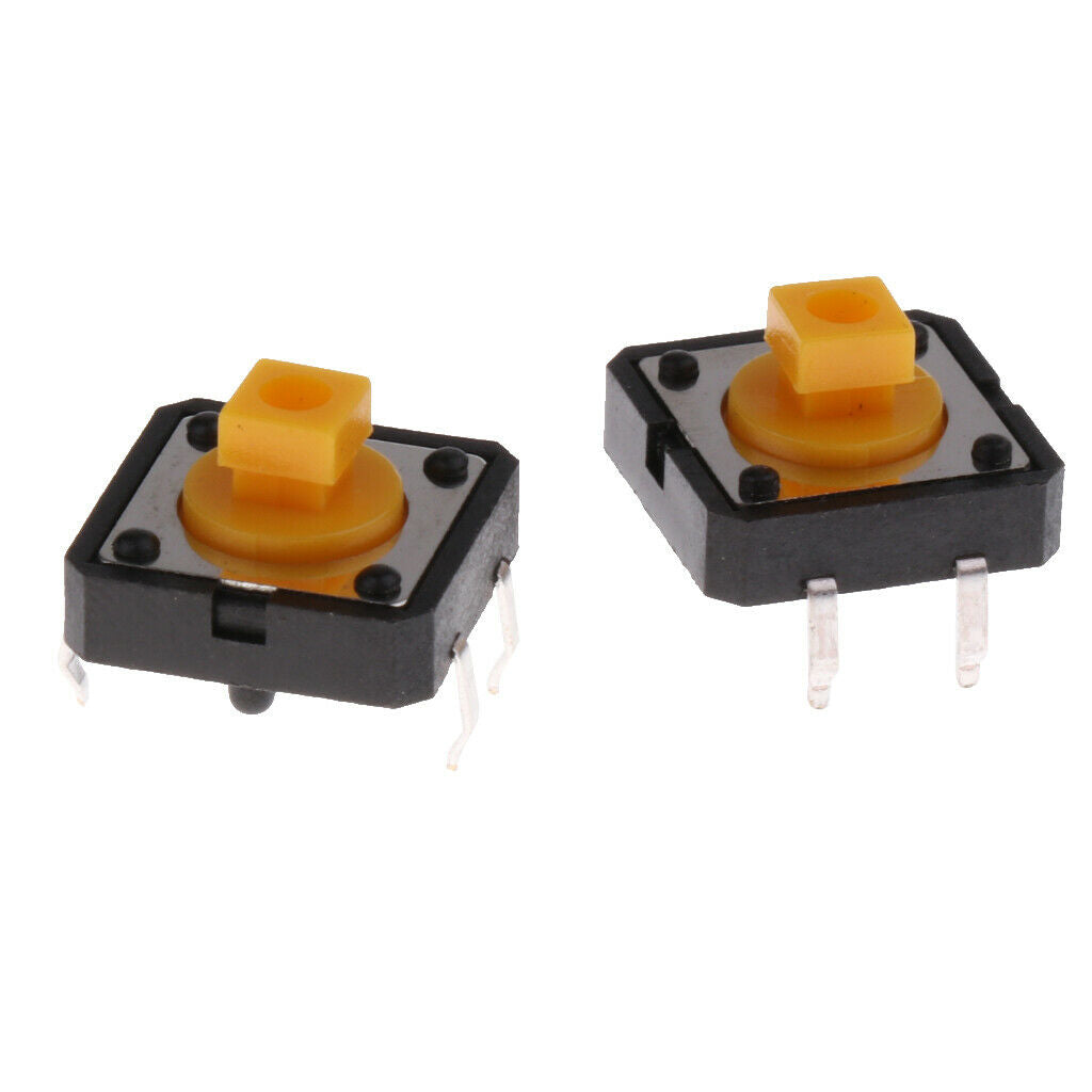 25Pcs 12x12x7.3mm Tact Tactile Push Button Momentary PCB Switch