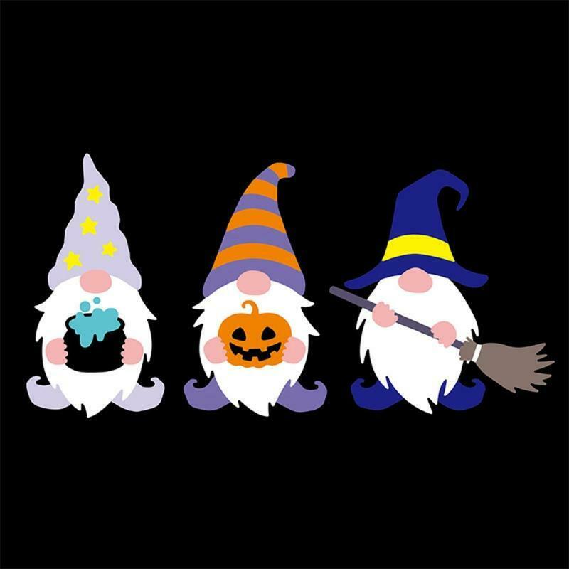 Gnomish Halloween Clear Stamps Carbon Steel Embossing Mould for Card Making