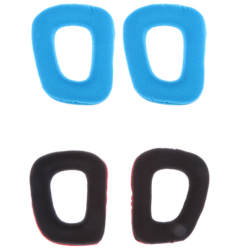 2Pair Soft Comfort Replacement Earpads Cushions For Logitech G35 G930 G430