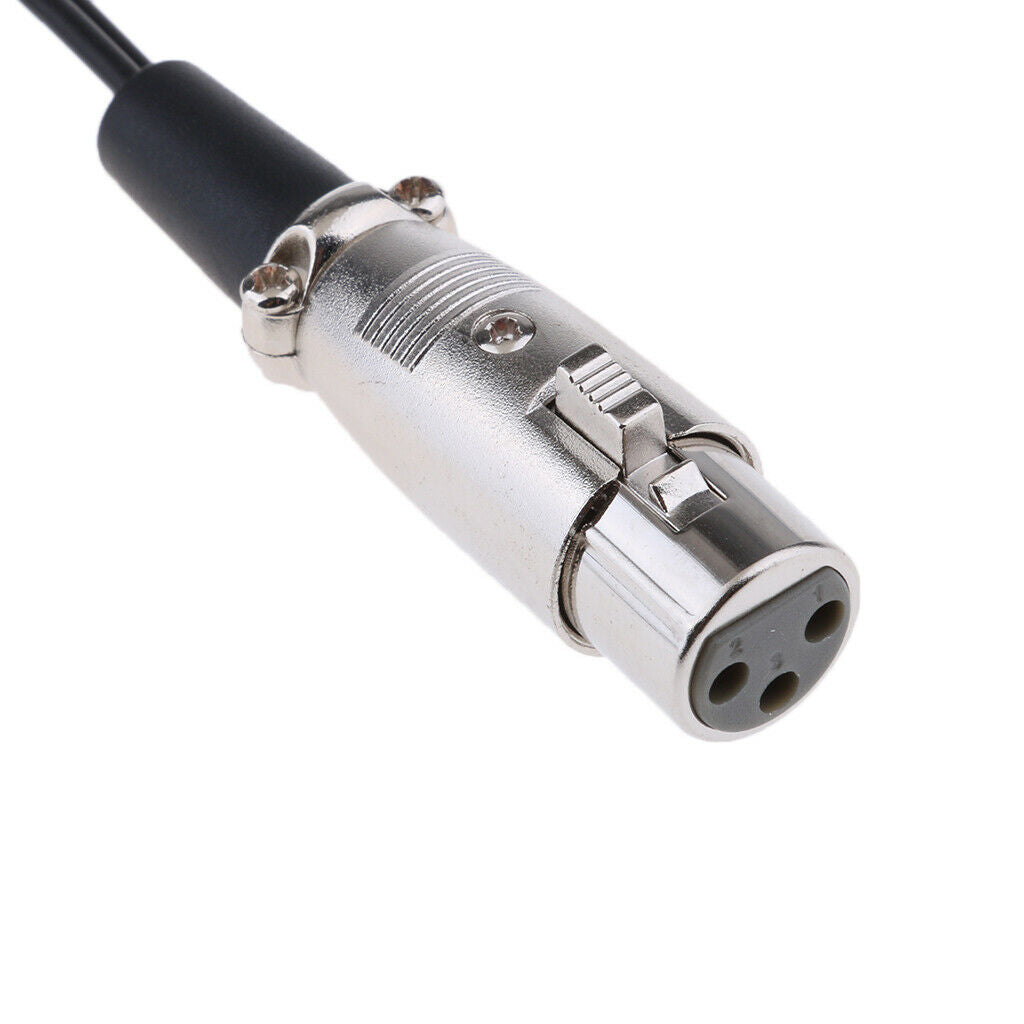 Female XLR to RCA Male Wire HIFI Stereo Audio Connection Microphone Cable
