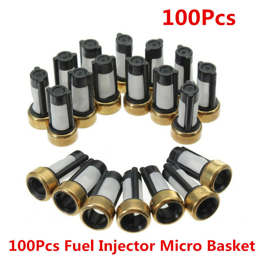 100Pcs Fuel Injector Filter Micro Basket Filter for ASNU03C Injector Repair Kits