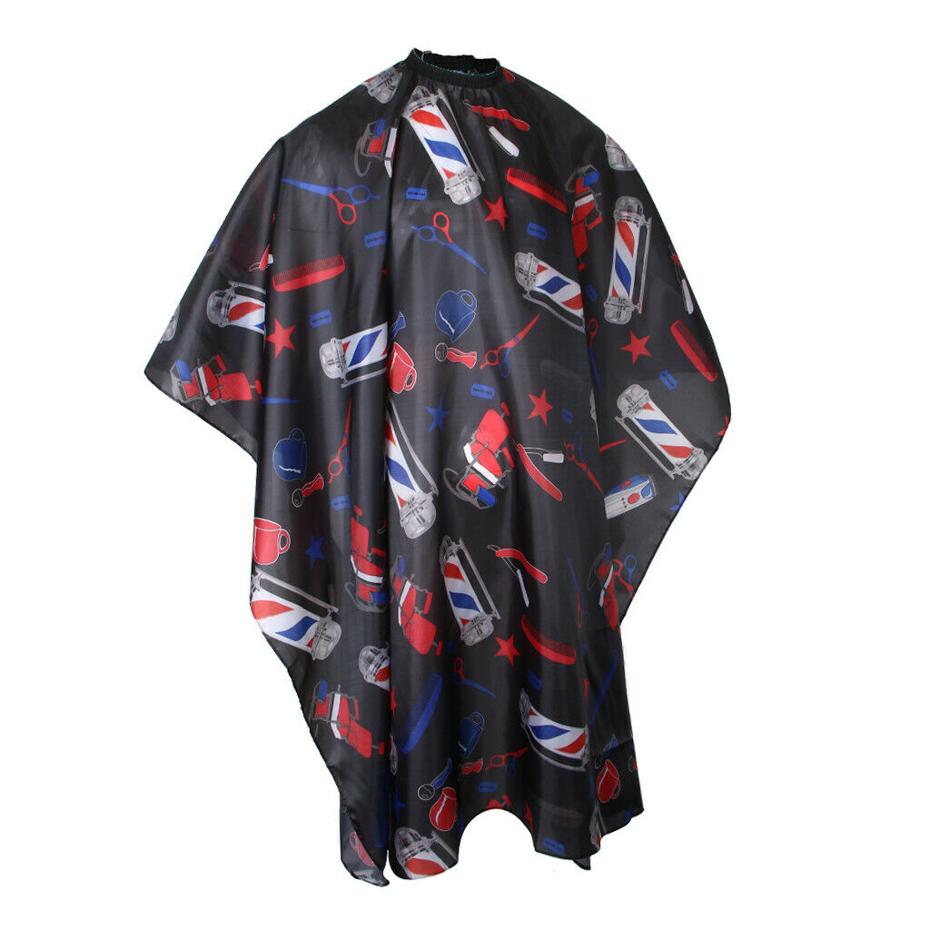 Set of 2 Professional Waterproof Cape Barber Gown Hair Dyeing Apron Cloth