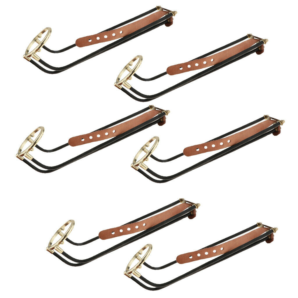 6Pcs Pool Billiard Table Metal Pocket Rail Snooker Replacement Supplies