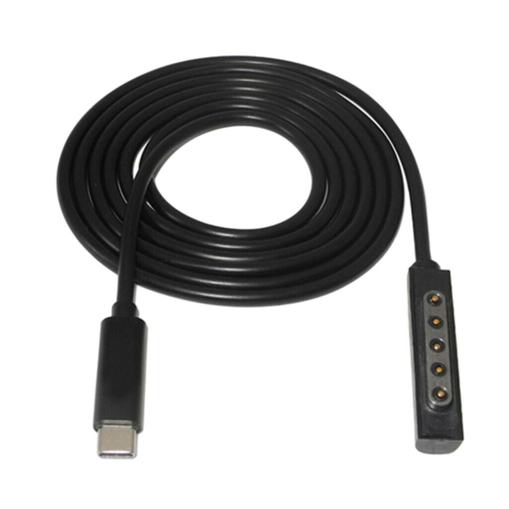 1Pc Black Type-C to Microsoft2 Adapter for Microsoft Surface RT/RT2/Pro/Pro2