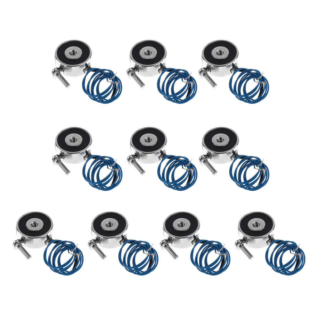 10pcs DC 12V Ultrathin Electric Electromagnet Holding Solenoid 5KG DIY