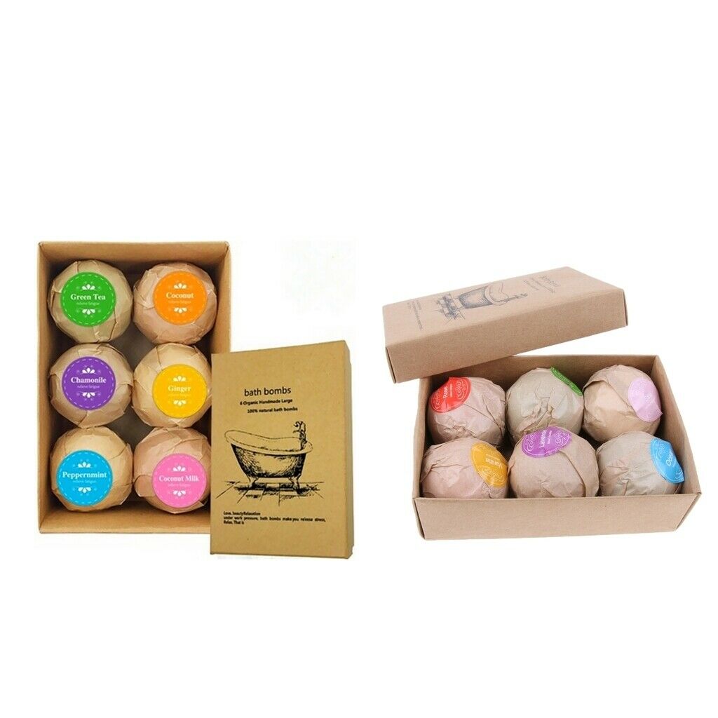 12 Pieces Women Scented Bubble Bath Salt Essential Balls Set Kit Gifts For
