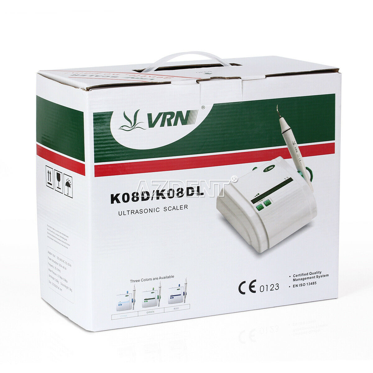 Dental Lab Ultrasonic Piezo Scaler LED Detachable Handpiece F Woodpecker EMS VRN