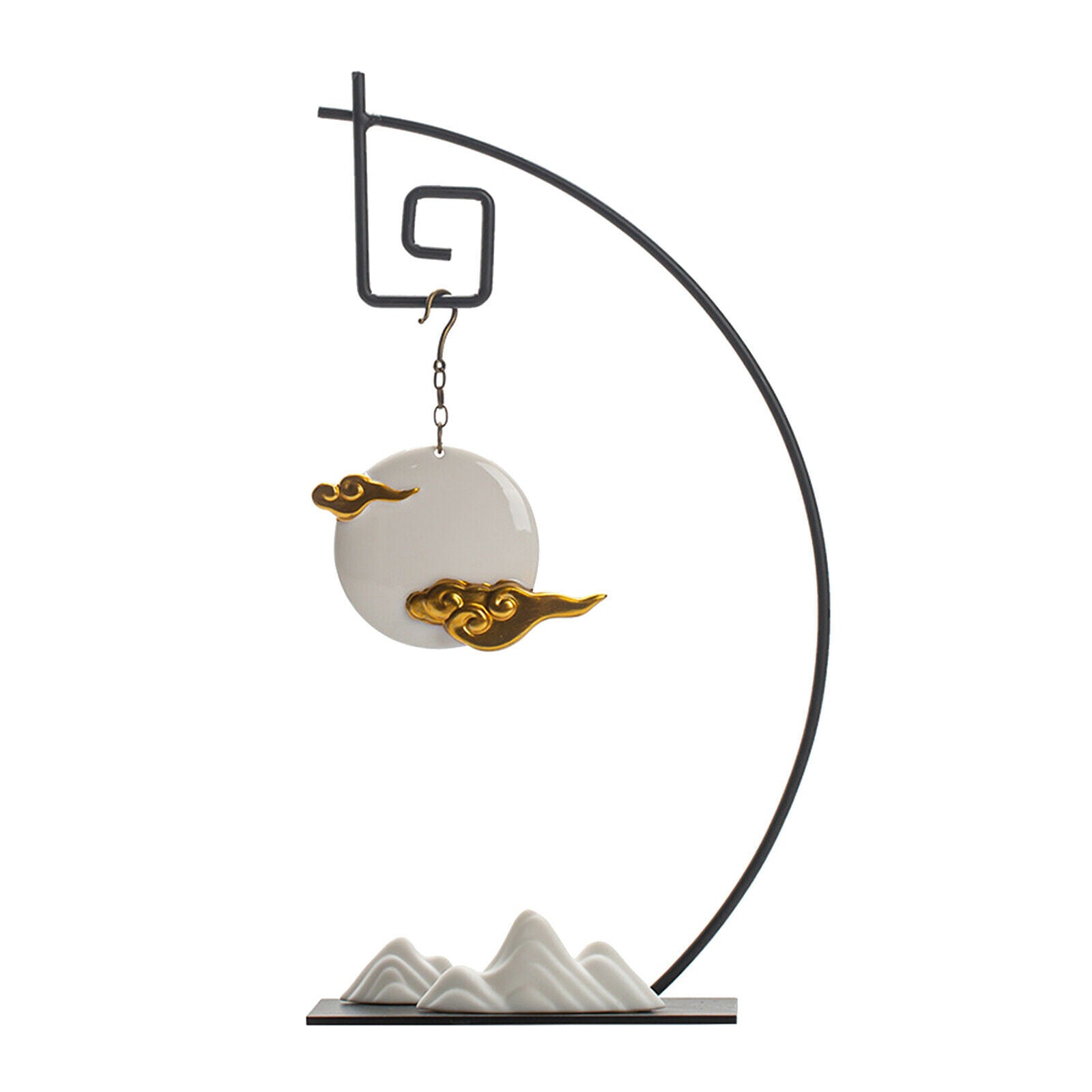 Zen Backflow Incense Burner Sandalwood Desktop Burning Cone Holder Home