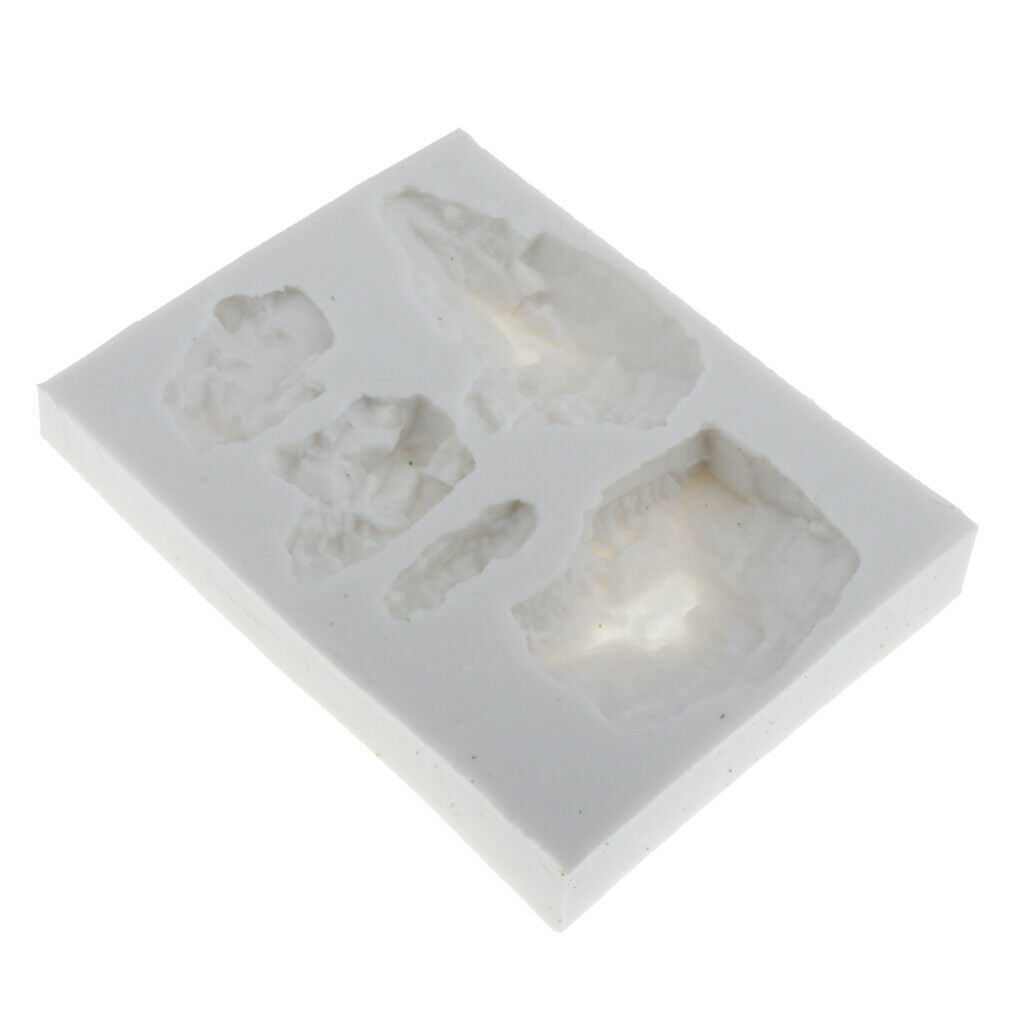 Coral Lake Rock Molds Mould Handmade DIY Decoration Sandtable Accessory