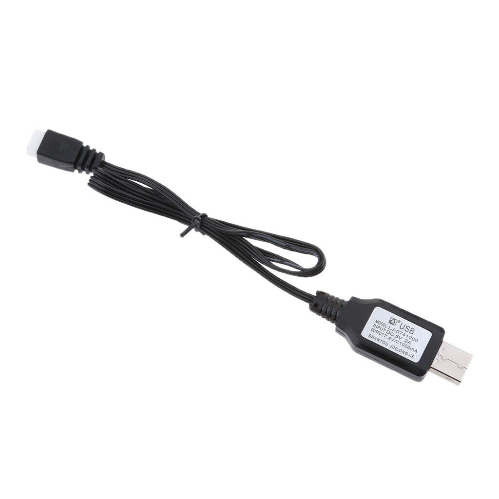 7.4V RC Toys Drone XH 3Pin USB Lithium Battery Charging Adaptor Cable