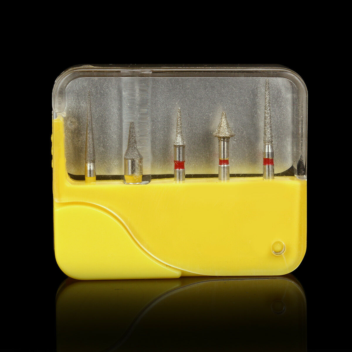 50X Dental Ortho Diamond Burs Interproximal Enamel Kits For High Speed Handpiece