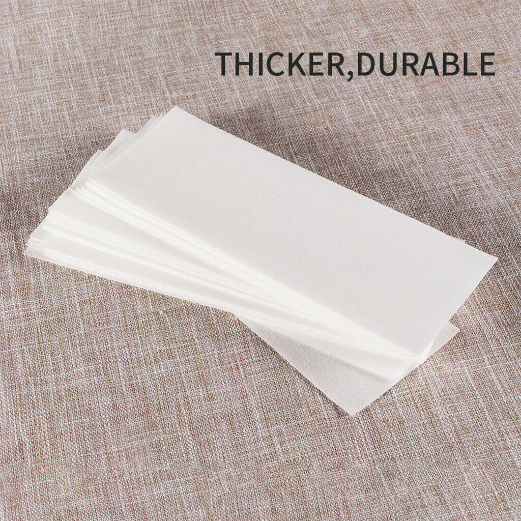 200Pcs Disposable Hair Removal Depilatory Epilator Paper Strip Arms Bikini