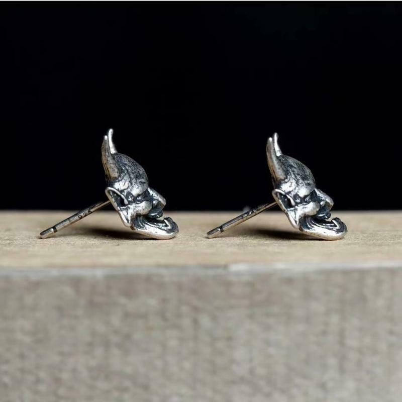 Alloy Handmade On-ear Stud Earrings for Women/Girls/Lover/Wife/Best Friends
