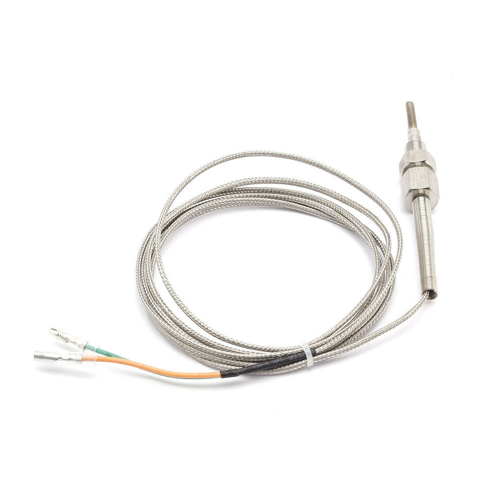 2M EGT Temperature Sensor Threads K Type Exhaust Gas Probe Thermocouple 1/8â€ NPT