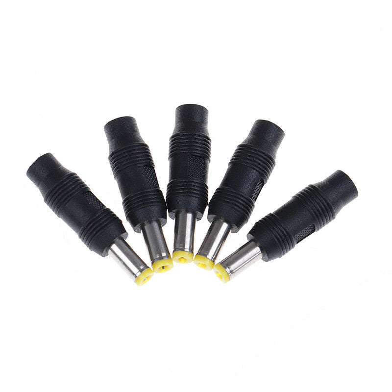 5X Dc power 3.5mm x1.35mm female jack to 5.5x2.1mm male plug adapter connector B