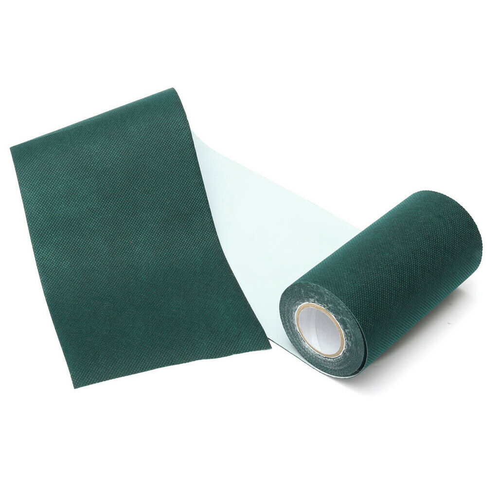 Artificial Grass Seaming Tape Self-Adhesive Tape- 15cmx5m/ 6''x16.5ft, Green
