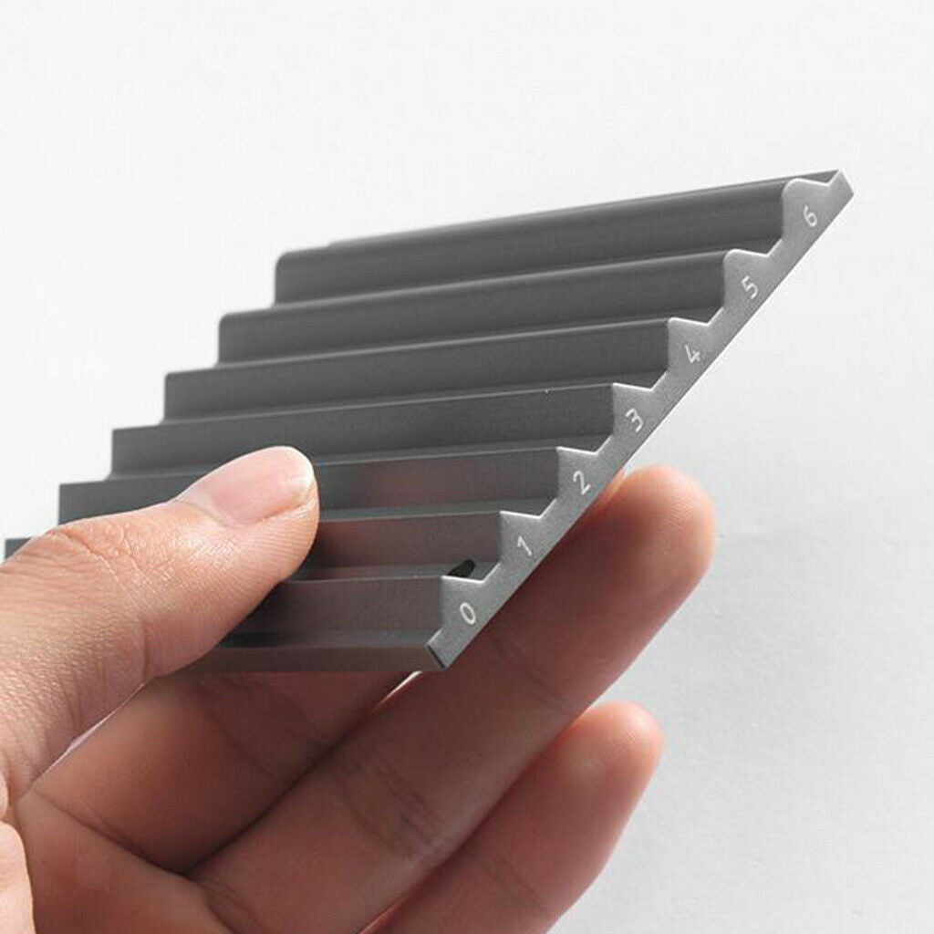 Aluminum Edge Beveler Repair Tool for Sharpening Grooving Carving Trimming Tools