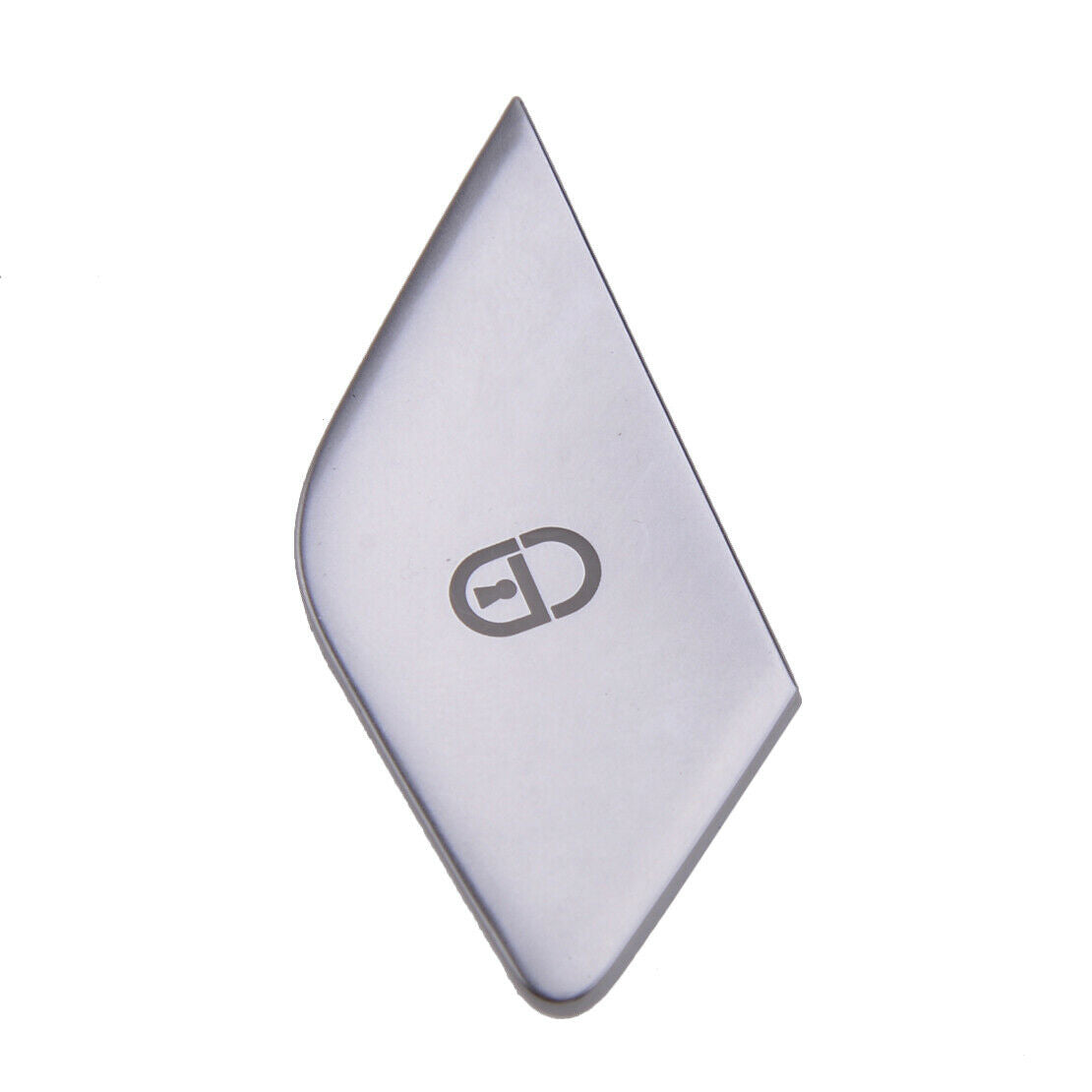 4x Chrome Door Lock Switch Button Cover Set Fit for Mercedes Benz W205 W213 X253