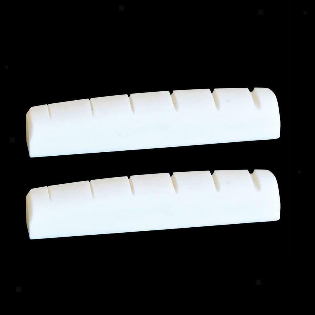 Flat Bottom Slot Nut of The Electric Guitar with Flat Bottom, 43 X 6 X 8.5 Mm (2