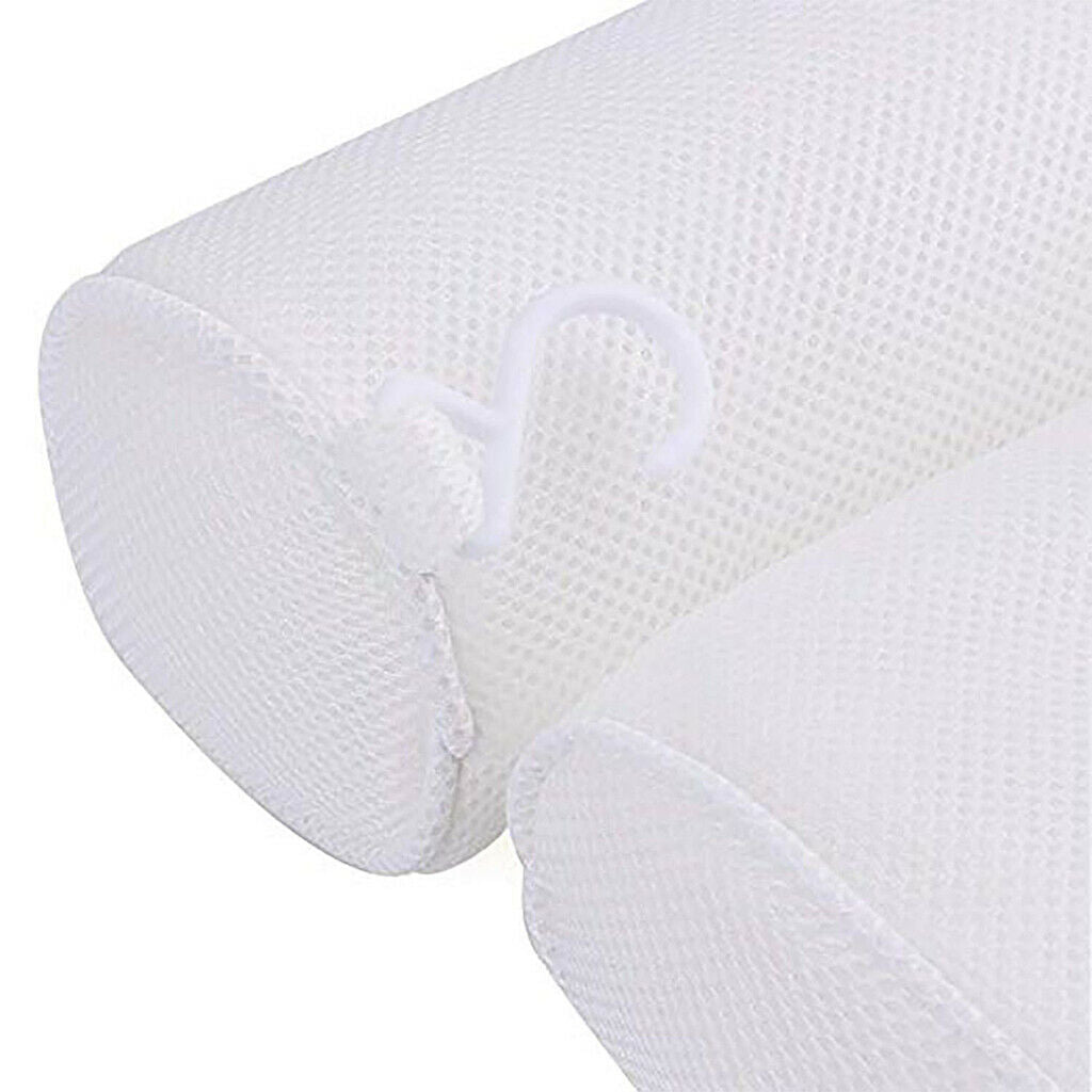 Luxury Bath Pillow Spa Pillow SPA Cushion Head Rest Non-Slip 4 Suction Cups