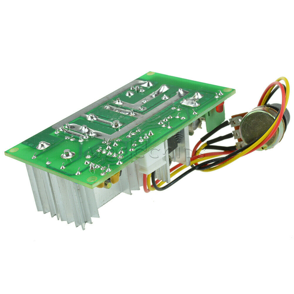 Universal DC10-60V 20A PWM HHO RC Motor Speed Regulator Controller Switch 25KHz